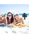 Hurtownia GSM - Kijek pentru selfie Benks Selfie Stick Z07 (cumpărător, stativ, lumini de iluminare) Negru - BKS197BLK - {ean13} - Hurt