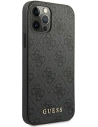 Hurtownia GSM - Etui Guess GUHCP12LG4GFGR Apple iPhone 12 Pro Max szary/grey hard case 4G Metal Gold Logo - GUE1836GRY - {ean13} - Hurt