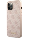 Hurtownia GSM - Etui Guess GUHCP12LG4GFPI Apple iPhone 12 Pro Max růžový/pink hard case 4G Metal Gold Logo - GUE1837PNK - {ean13} - Hurt