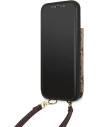 Hurtownia GSM - Etui Guess GUHCP12MCB4GB Apple iPhone 12/12 Pro brązowy/brown hardcase 4G Crossbody Cardslot - GUE1838BR - {ean13} - Hurt