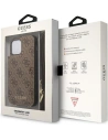 Hurtownia GSM - Etui Guess GUHCP12MCB4GB Apple iPhone 12/12 Pro brązowy/brown hardcase 4G Crossbody Cardslot - GUE1838BR - {ean13} - Hurt