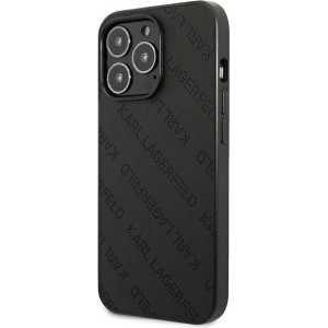 Hurtownia GSM - Etui Karl Lagerfeld KLHCP13XPTLK Apple iPhone 13 Pro Max hardcase czarny/black Perforated Allover - KLD972BLK - {ean13} - Hurt