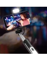 Hurtownia GSM - Kijek pentru selfie Benks Selfie Stick Z07 (cumpărător, stativ, lumini de iluminare) Negru - BKS197BLK - {ean13} - Hurt