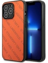 Etui Karl Lagerfeld KLHCP13XPTLO Apple iPhone 13 Pro Max hardcase oranžový/orange Perforated Allover