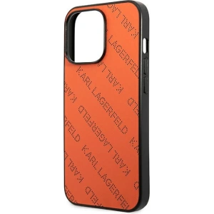 Hurtownia GSM - Etui Karl Lagerfeld KLHCP13XPTLO Apple iPhone 13 Pro Max hardcase pomarańczowy/orange Perforated Allover - KLD973ORG - {ean13} - Hurt
