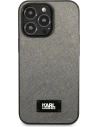 Hurtownia GSM - Etui Karl Lagerfeld KLHCP13XSFMP2DG Apple iPhone 13 Pro Max hardcase stříbrný/silver Saffiano Plaque - KLD974SLV - {ean13} - Hurt