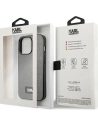 Hurtownia GSM - Etui Karl Lagerfeld KLHCP13XSFMP2DG Apple iPhone 13 Pro Max hardcase stříbrný/silver Saffiano Plaque - KLD974SLV - {ean13} - Hurt
