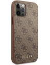 Hurtownia GSM - Etui Guess GUHCP12MG4GFBR Apple iPhone 12/12 Pro brązowy/brown hard case 4G Metal Gold Logo - GUE1840BR - {ean13} - Hurt