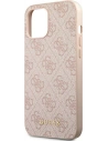 Hurtownia GSM - Etui Guess GUHCP12MG4GFPI Apple iPhone 12/12 Pro różowy/pink hard case 4G Metal Gold Logo - GUE1842PNK - {ean13} - Hurt