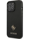 Hurtownia GSM - Etui Guess GUHCP13LPS4MK Apple iPhone 13 Pro czarny/black hardcase Saffiano 4G Small Metal Logo - GUE1843BLK - {ean13} - Hurt