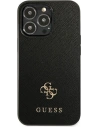 Wholesale Guess GUHCP13LPS4MK Apple iPhone 13 Pro black hardcase Saffiano 4G Small Metal Logo - GUE1843BLK - {ean13} - Hurt