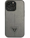 Hurtownia GSM - Etui Guess GUHCP13LPSATLG Apple iPhone 13 Pro srebrny/silver hardcase Saffiano Triangle Logo - GUE1844SLV - {ean13} - Hurt