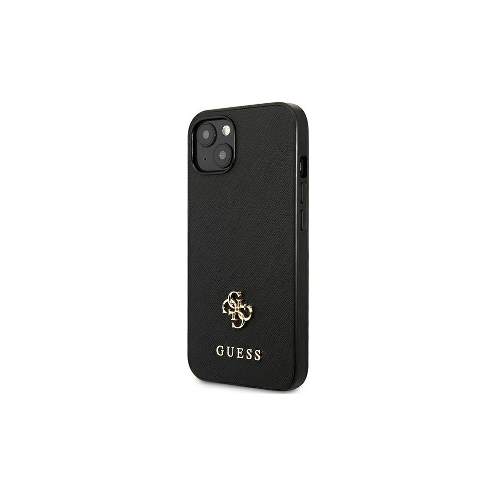 Hurtownia GSM - Etui Guess GUHCP13SPS4MK Apple iPhone 13 mini černý/black hardcase Saffiano 4G Small Metal Logo - GUE1847BLK - {ean13} - Hurt