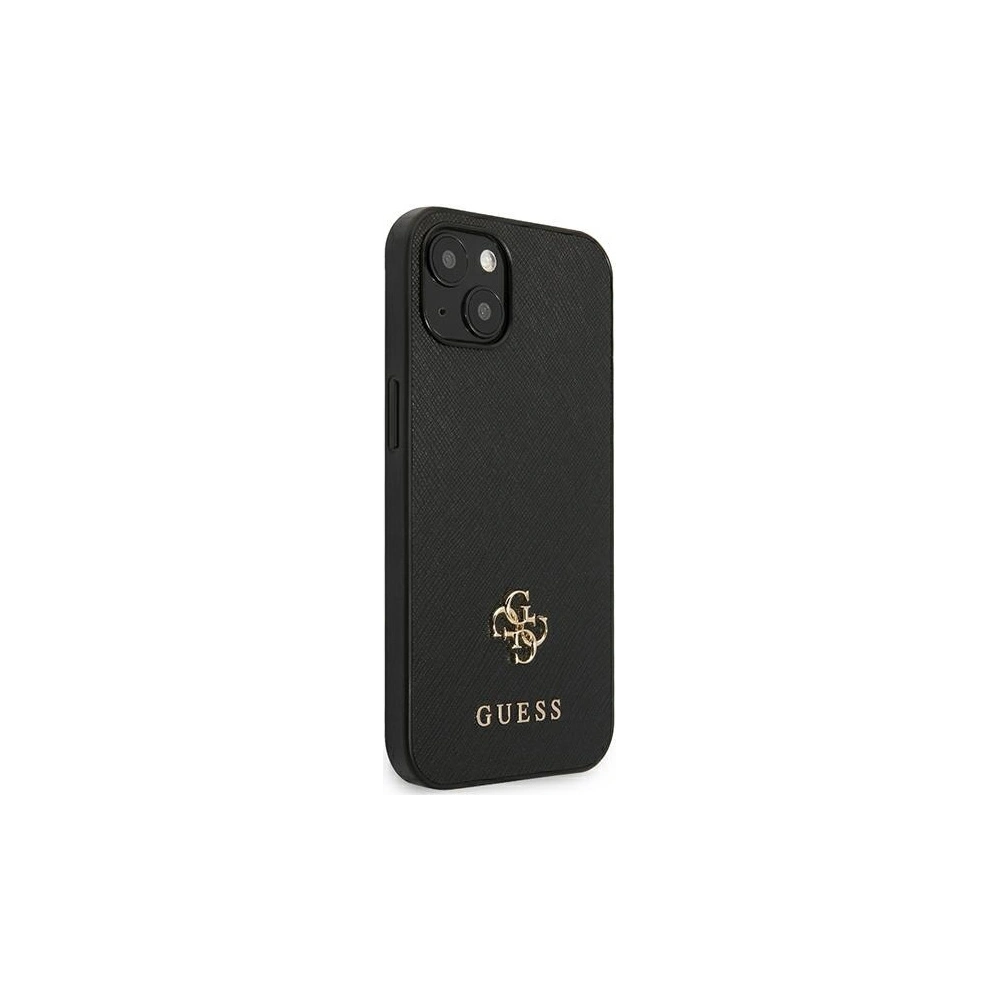 Hurtownia GSM - Etui Guess GUHCP13SPS4MK Apple iPhone 13 mini černý/black hardcase Saffiano 4G Small Metal Logo - GUE1847BLK - {ean13} - Hurt