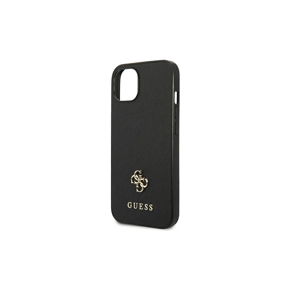 Hurtownia GSM - Etui Guess GUHCP13SPS4MK Apple iPhone 13 mini černý/black hardcase Saffiano 4G Small Metal Logo - GUE1847BLK - {ean13} - Hurt