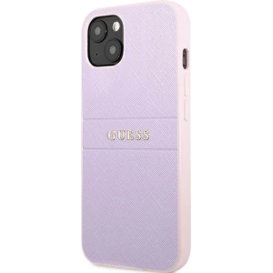 Hurtownia GSM - Etui Guess GUHCP13SPSASBPU Apple iPhone 13 mini fioletowy/purple Saffiano Hot Stamp & Metal Logo - GUE1848PRP - {ean13} - Hurt