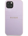 Hurtownia GSM - Etui Guess GUHCP13SPSASBPU Apple iPhone 13 mini fioletowy/purple Saffiano Hot Stamp & Metal Logo - GUE1848PRP - {ean13} - Hurt