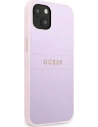 Hurtownia GSM - Etui Guess GUHCP13SPSASBPU Apple iPhone 13 mini fialová/purple Saffiano Hot Stamp & Metal Logo - GUE1848PRP - {ean13} - Hurt
