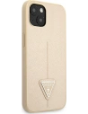 Hurtownia GSM - Etui Guess GUHCP13SPSATLE Apple iPhone 13 mini beżowy/beige hardcase Saffiano Triangle Logo - GUE1849BEI - {ean13} - Hurt