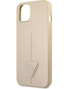 Hurtownia GSM - Etui Guess GUHCP13SPSATLE Apple iPhone 13 mini beżowy/beige hardcase Saffiano Triangle Logo - GUE1849BEI - {ean13} - Hurt