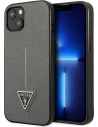 Hurtownia GSM - Etui Guess GUHCP13SPSATLG Apple iPhone 13 mini srebrny/silver hardcase Saffiano Triangle Logo - GUE1850SLV - {ean13} - Hurt