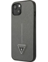 Hurtownia GSM - Etui Guess GUHCP13SPSATLG Apple iPhone 13 mini srebrny/silver hardcase Saffiano Triangle Logo - GUE1850SLV - {ean13} - Hurt