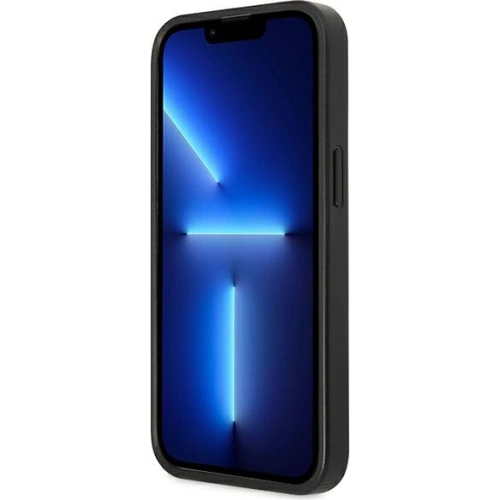 Etui Guess GUHCP13XPS4MK Apple iPhone 13 Pro Max czarny/black hardcase Saffiano 4G Small Metal Logo