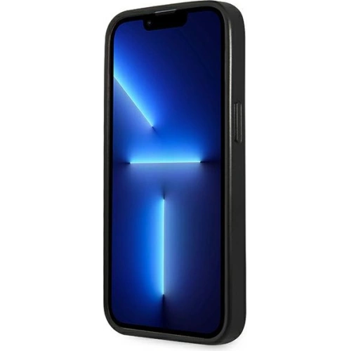 Etui Guess GUHCP13XPSATLG Apple iPhone 13 Pro Max srebrny/silver hardcase Saffiano Triangle Logo