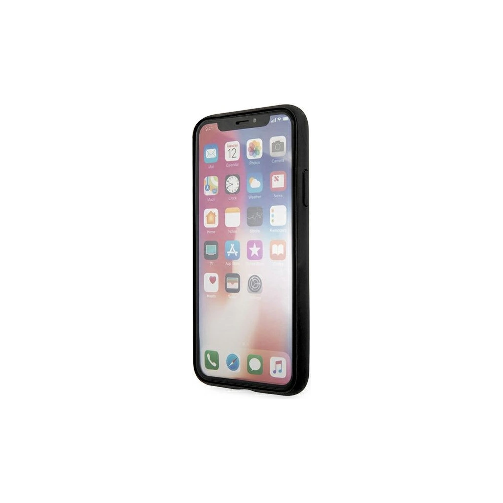 Hurtownia GSM - Etui Guess GUHCPXG4GFBR Apple iPhone XS/X hnědý/brown tvrdý obal 4G Metal Gold Logo - GUE1853BR - {ean13} - Hurt