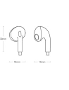 Wholesale Baseus Encok H17 3.5mm minijack wired headphones white - BSU3388WHT - {ean13} - Hurt