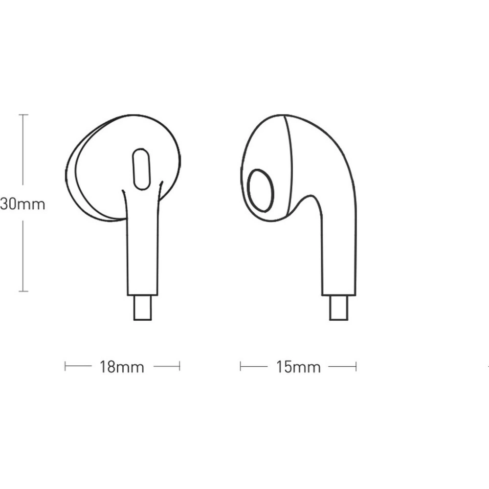 Wholesale Baseus Encok H17 3.5mm minijack wired headphones white - BSU3388WHT - {ean13} - Hurt
