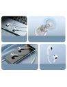 Wholesale Baseus Encok H17 3.5mm minijack wired headphones white - BSU3388WHT - {ean13} - Hurt
