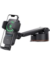 Uchwyt samochodowy Baseus Wisdom Auto Alignment Car Mount Wireless Charger QI 15W (Suction base) Black