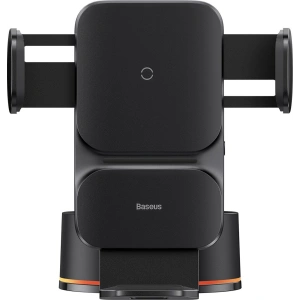 Wholesale Baseus Wisdom Auto Alignment Car Mount Wireless Charger QI 15W (Suction base) Black - BSU3394BLK - {ean13} - Hurt
