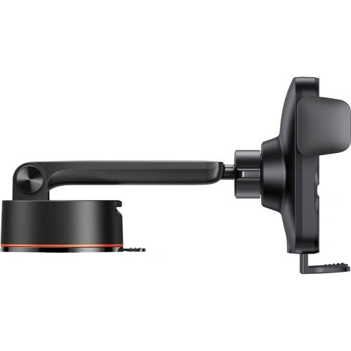 Uchwyt samochodowy Baseus Wisdom Auto Alignment Car Mount Wireless Charger QI 15W (Suction base) Black