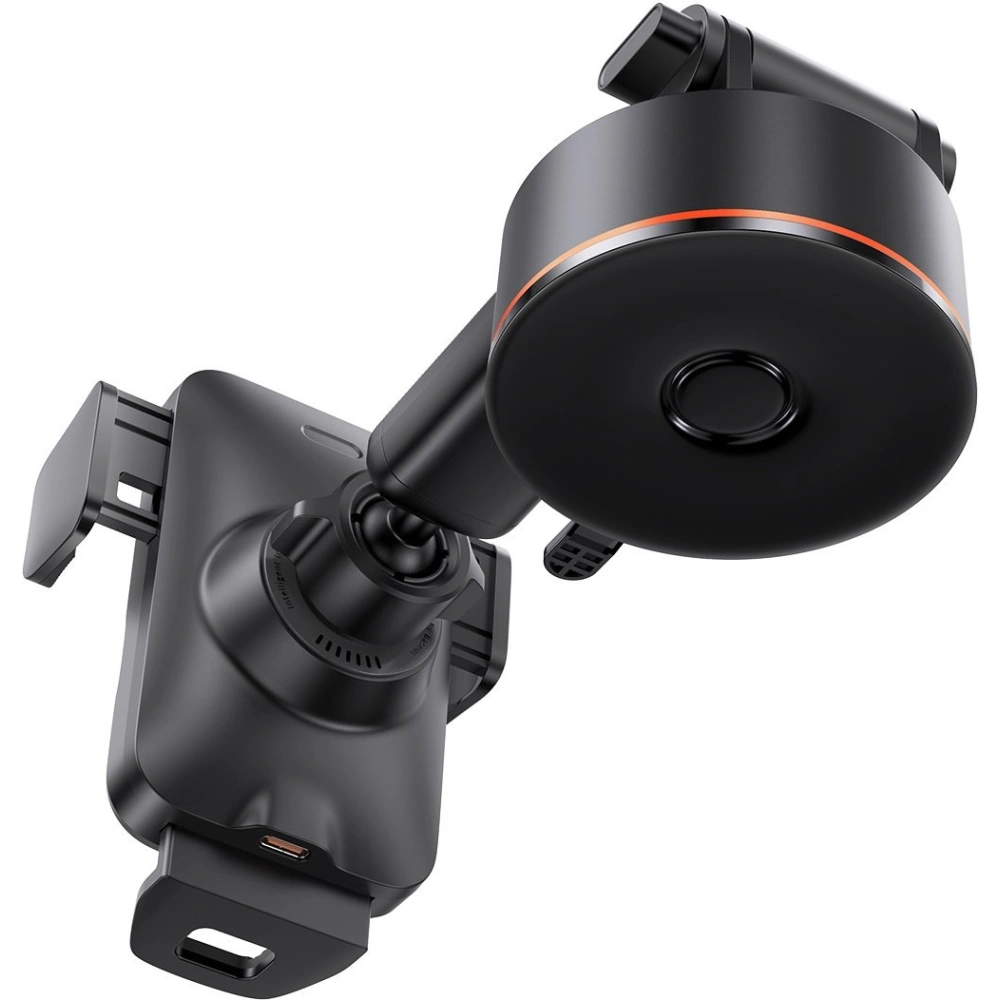 Hurtownia GSM - Uchwyt samochodowy Baseus Wisdom Auto Alignment Car Mount Wireless Charger QI 15W (Suction base) Black - BSU3394BLK - {ean13} - Hurt