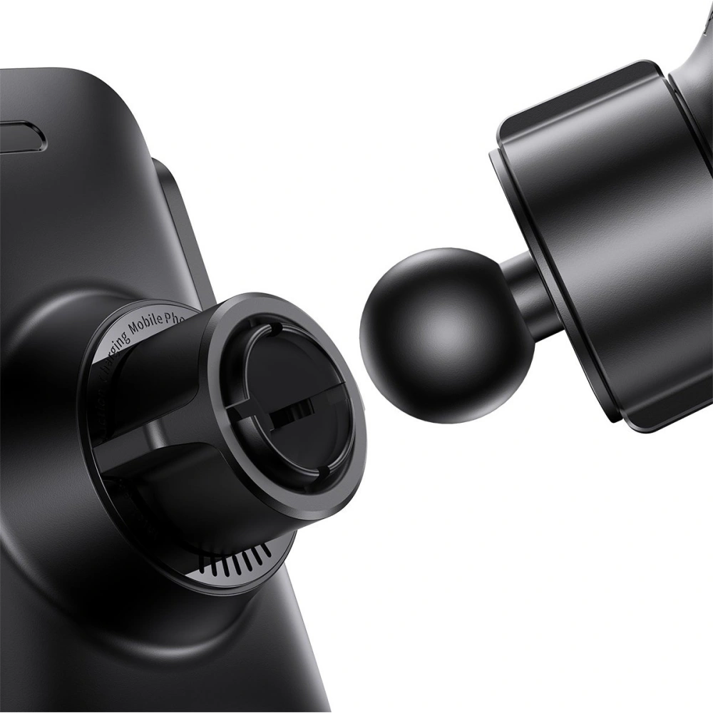 Hurtownia GSM - Upevnění do auta Baseus Wisdom Auto Alignment Car Mount Wireless Charger QI 15W (sací základna) černé - BSU3394BLK - {ean13} - Hurt