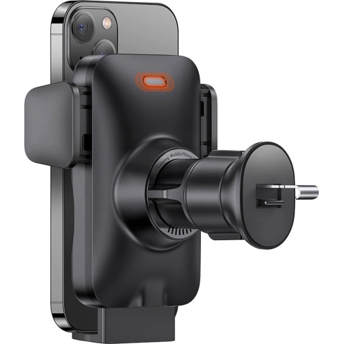 Uchwyt samochodowy Baseus Wisdom Auto Alignment Car Mount Wireless Charger QI 15W (Suction base) Black