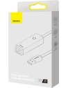 Hurtownia GSM - Adapter Baseus Lite Series USB-A - RJ45 gniazdo LAN 100Mbps czarny - BSU3395BLK - {ean13} - Hurt