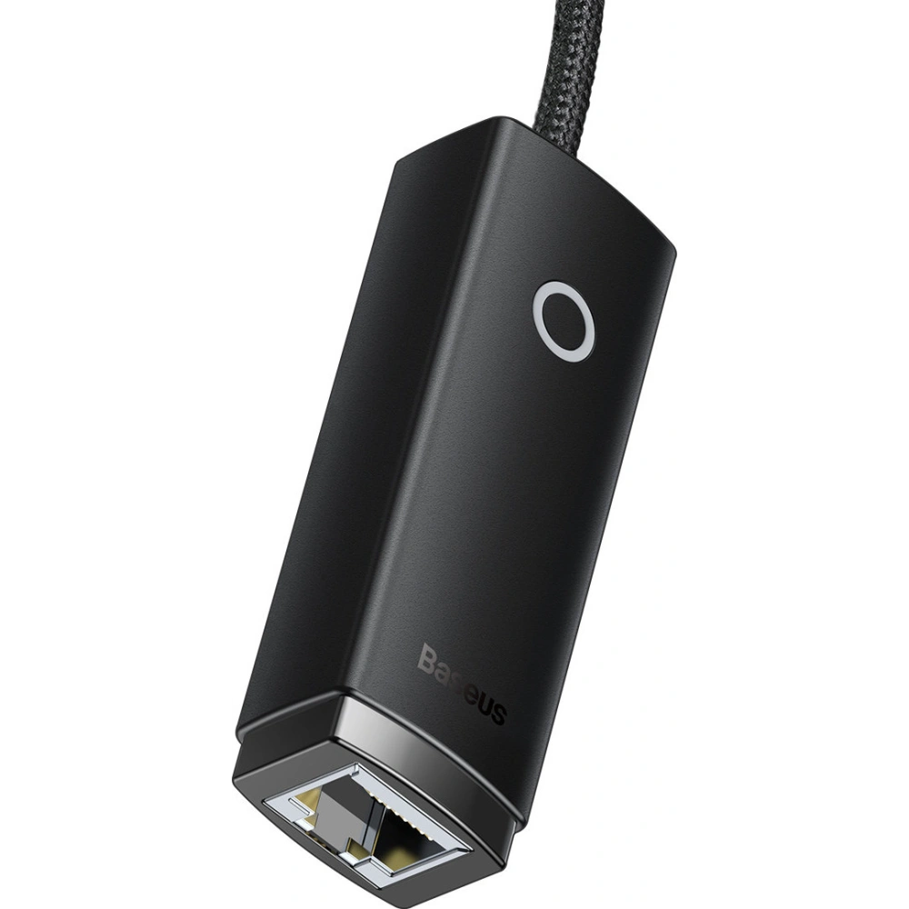 Hurtownia GSM - Adaptér Baseus Lite Series USB-A - RJ45 port LAN 100Mbps černý - BSU3395BLK - {ean13} - Hurt