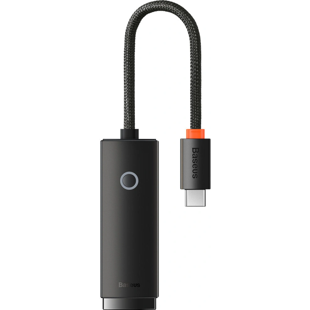 Hurtownia GSM - Adapter Baseus Lite Series USB-C - RJ45 gniazdo LAN 100Mbps czarny - BSU3396BLK - {ean13} - Hurt