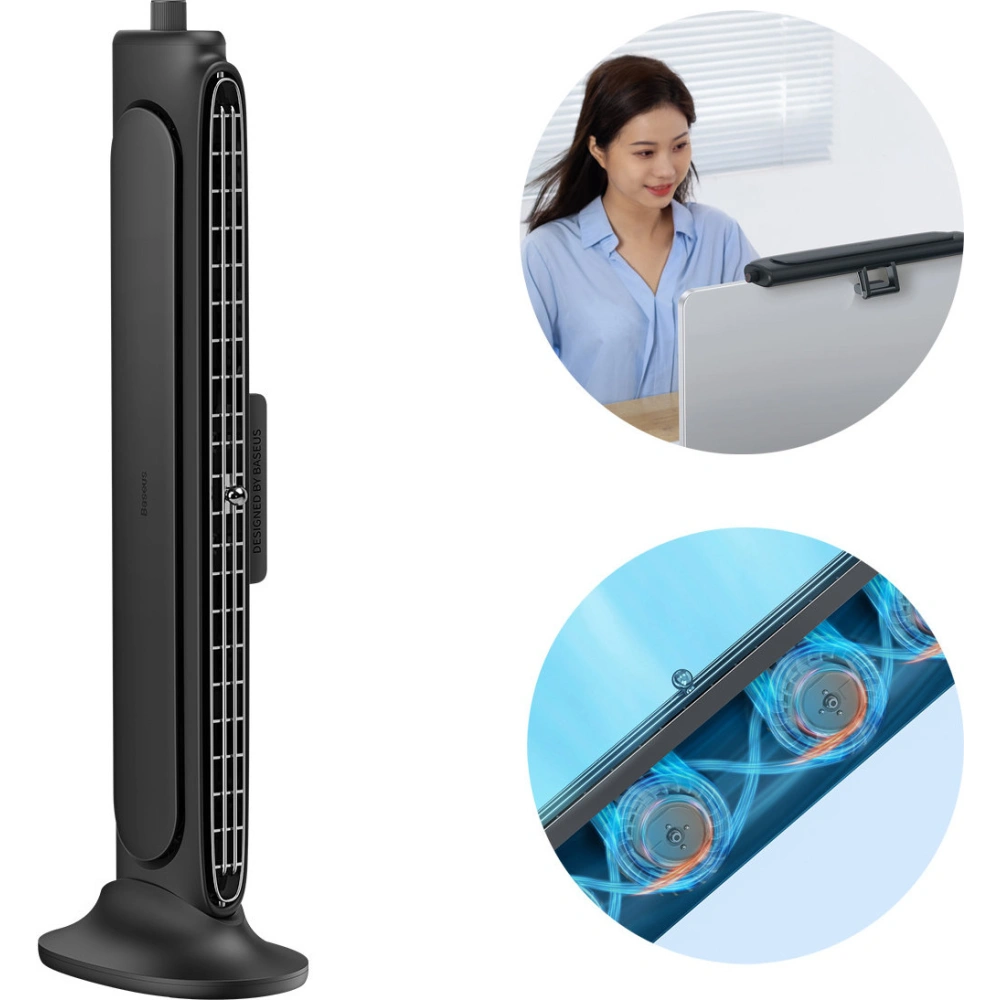 Hurtownia GSM - Wentylator na monitor Baseus czarny - BSU3397BLK - {ean13} - Hurt