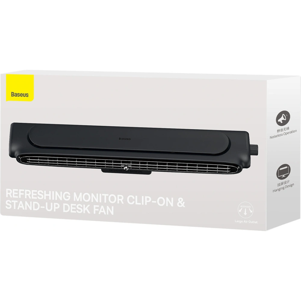 Hurtownia GSM - Wentylator na monitor Baseus czarny - BSU3397BLK - {ean13} - Hurt