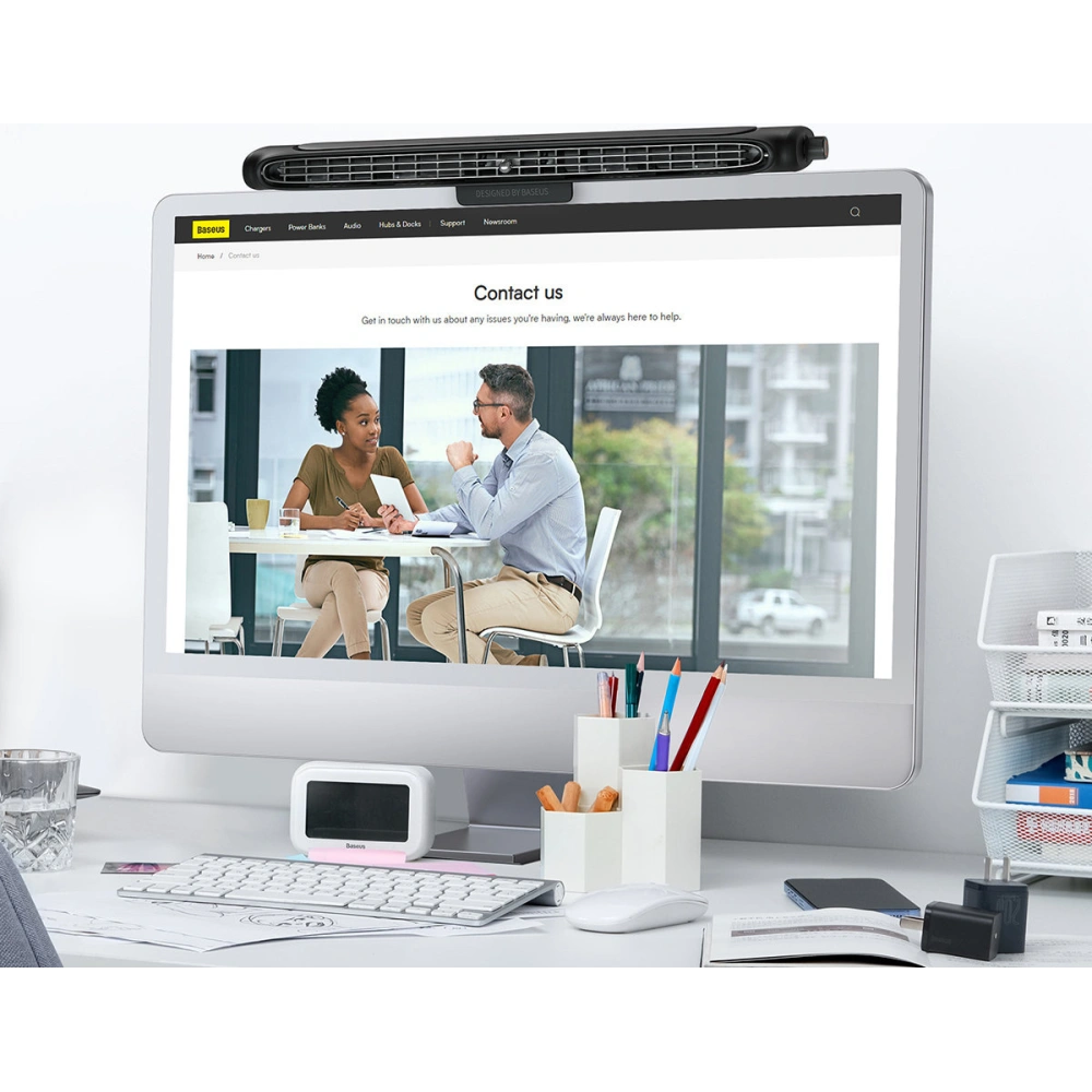 Hurtownia GSM - Wentylator na monitor Baseus czarny - BSU3397BLK - {ean13} - Hurt