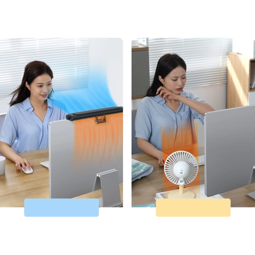 Wentylator na monitor Baseus czarny