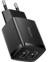 Baseus Compact Charger 2U 10.5W EU Black