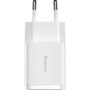 Ładowarka sieciowa Baseus Compact 2xUSB-A 10.5W biały
