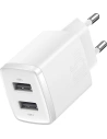 Hurtownia GSM - Ładowarka sieciowa Baseus Compact 2xUSB-A 10.5W biały - BSU3399WHT - {ean13} - Hurt