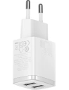 Hurtownia GSM - Ładowarka sieciowa Baseus Compact 2xUSB-A 10.5W biały - BSU3399WHT - {ean13} - Hurt