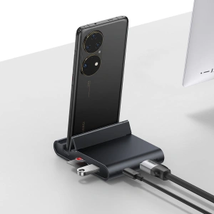 Hurtownia GSM - Stacja dokująca Baseus Mate USB-C HUB czarny - BSU3400BLK - {ean13} - Hurt